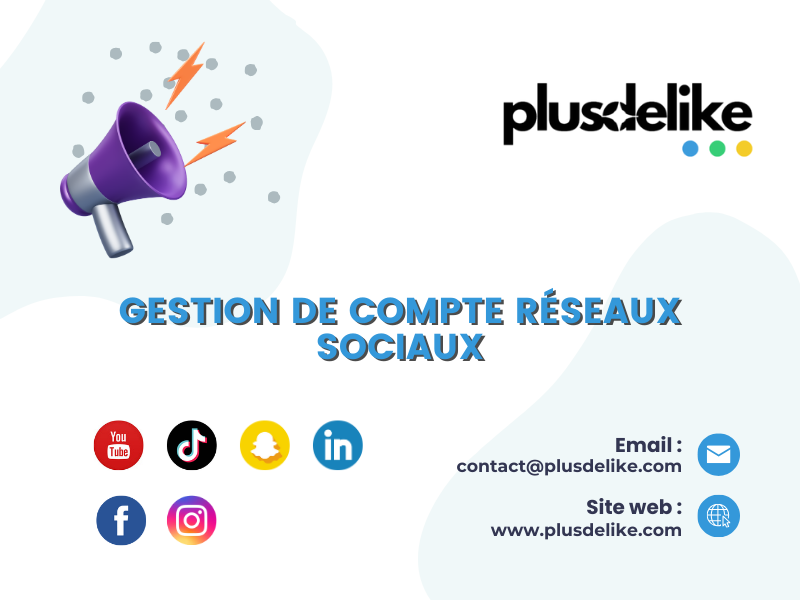 Gestion de Compte Réseaux Sociaux